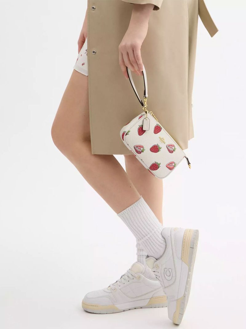 COACH Nolita 19 With Strawberry Print - Image 5