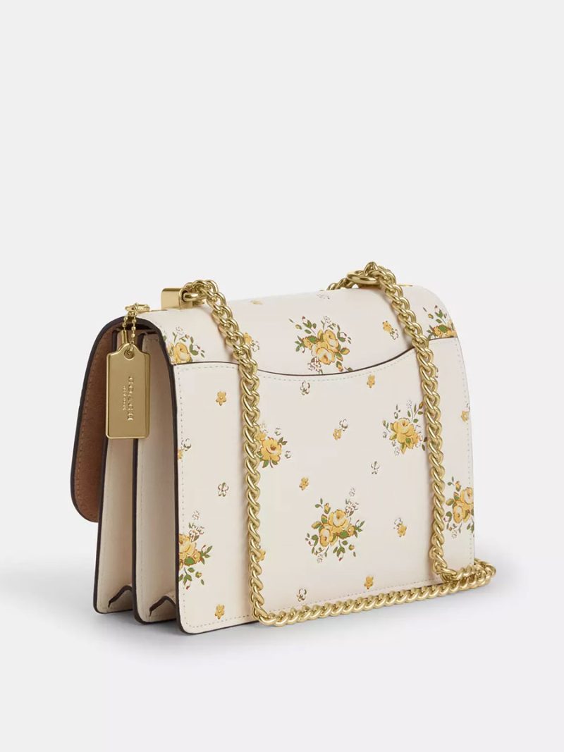 COACH Klare Crossbody Bag With Spring Blossom Print - Image 5