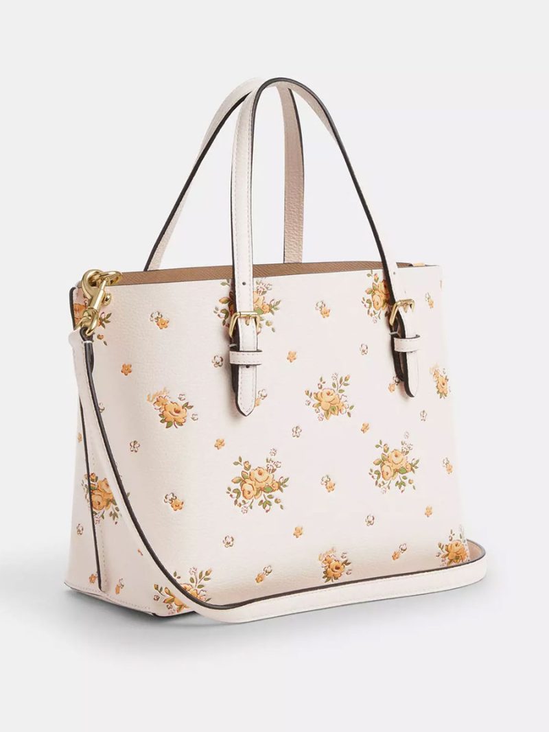 COACH Mollie Tote Bag 25 With Floral Print - Image 3