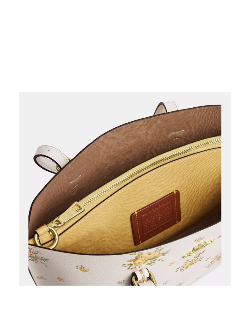 COACH Mollie Tote Bag 25 With Floral Print - Image 5