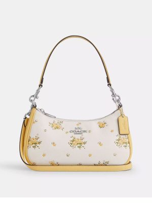 COACH Teri Shoulder Bag With Floral Print