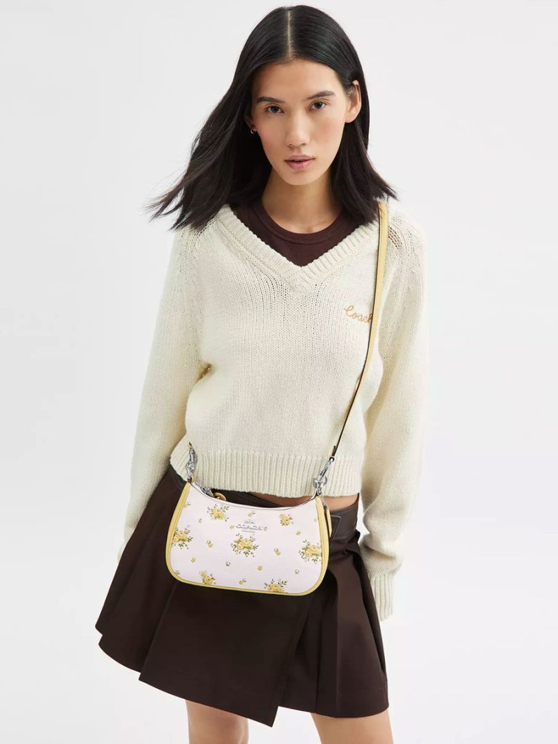 COACH Teri Shoulder Bag With Floral Print - Image 5