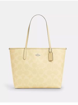 COACH City Tote Bag In Signature Canvas