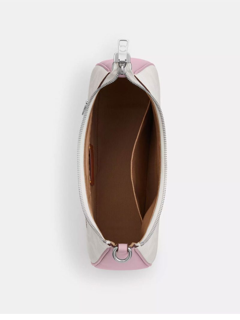 COACH Teri Hobo Bag In Signature Canvas - Image 3