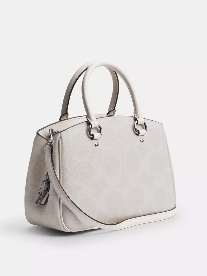 COACH Savannah Small Carryall Bag In Signature Canvas - Image 3