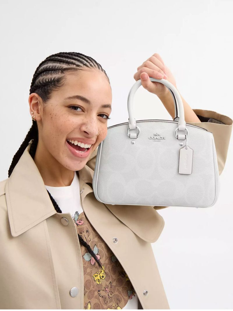 COACH Savannah Small Carryall Bag In Signature Canvas - Image 4