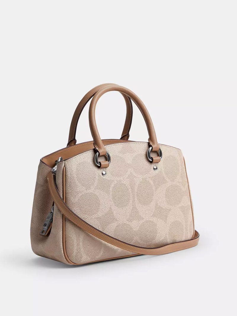 COACH Savannah Small Carryall Bag In Signature Canvas - Image 3