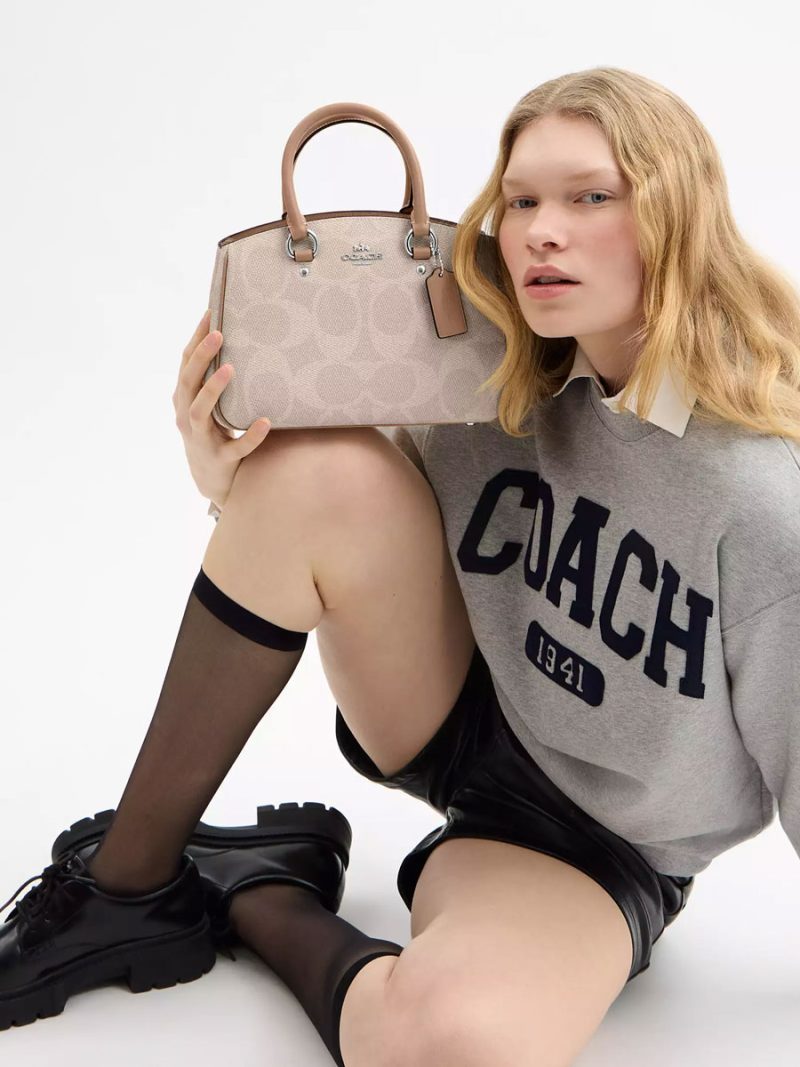 COACH Savannah Small Carryall Bag In Signature Canvas - Image 5