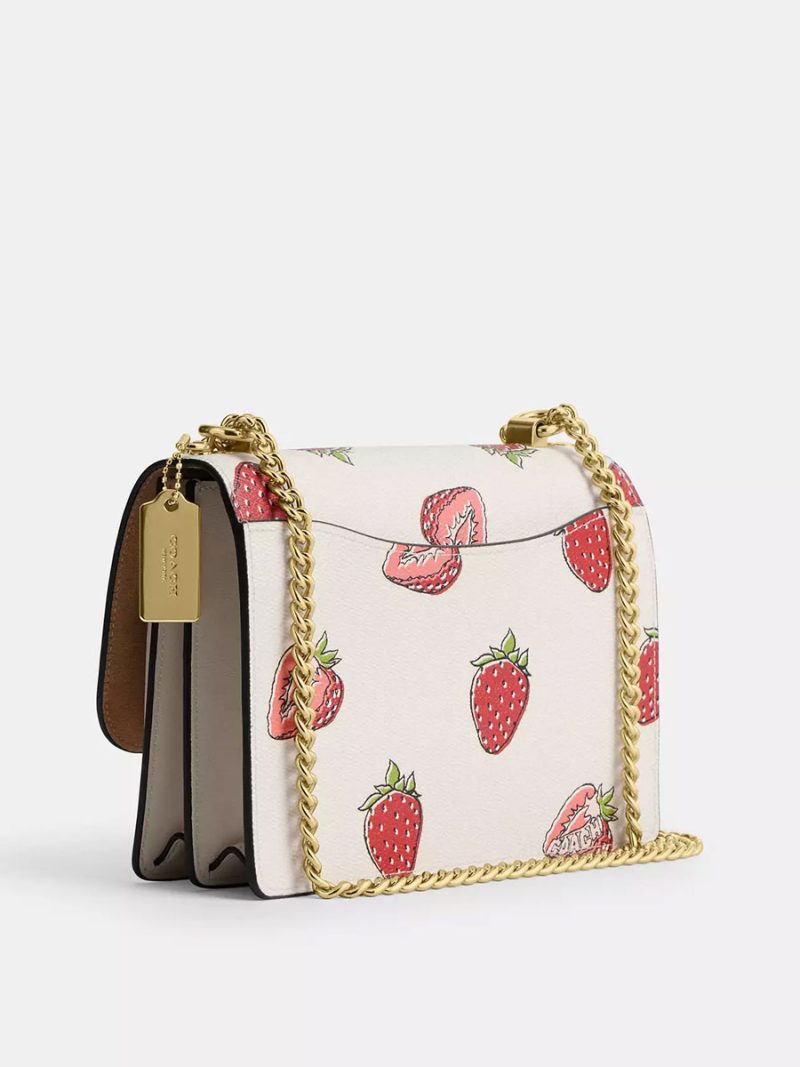 COACH Klare Crossbody With Strawberry Print - Image 4