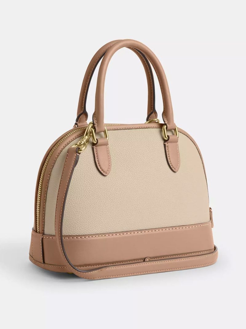COACH Sabrina Satchel Bag In Colorblock - Image 3