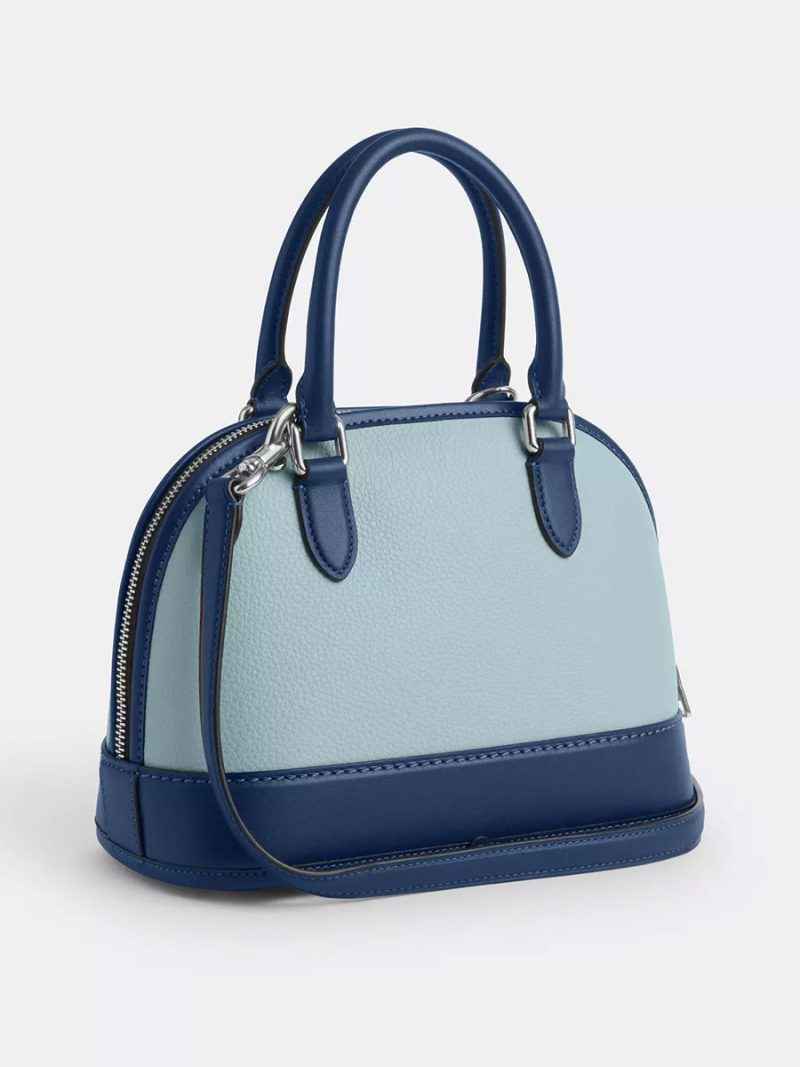 COACH Sabrina Satchel Bag In Colorblock - Image 4