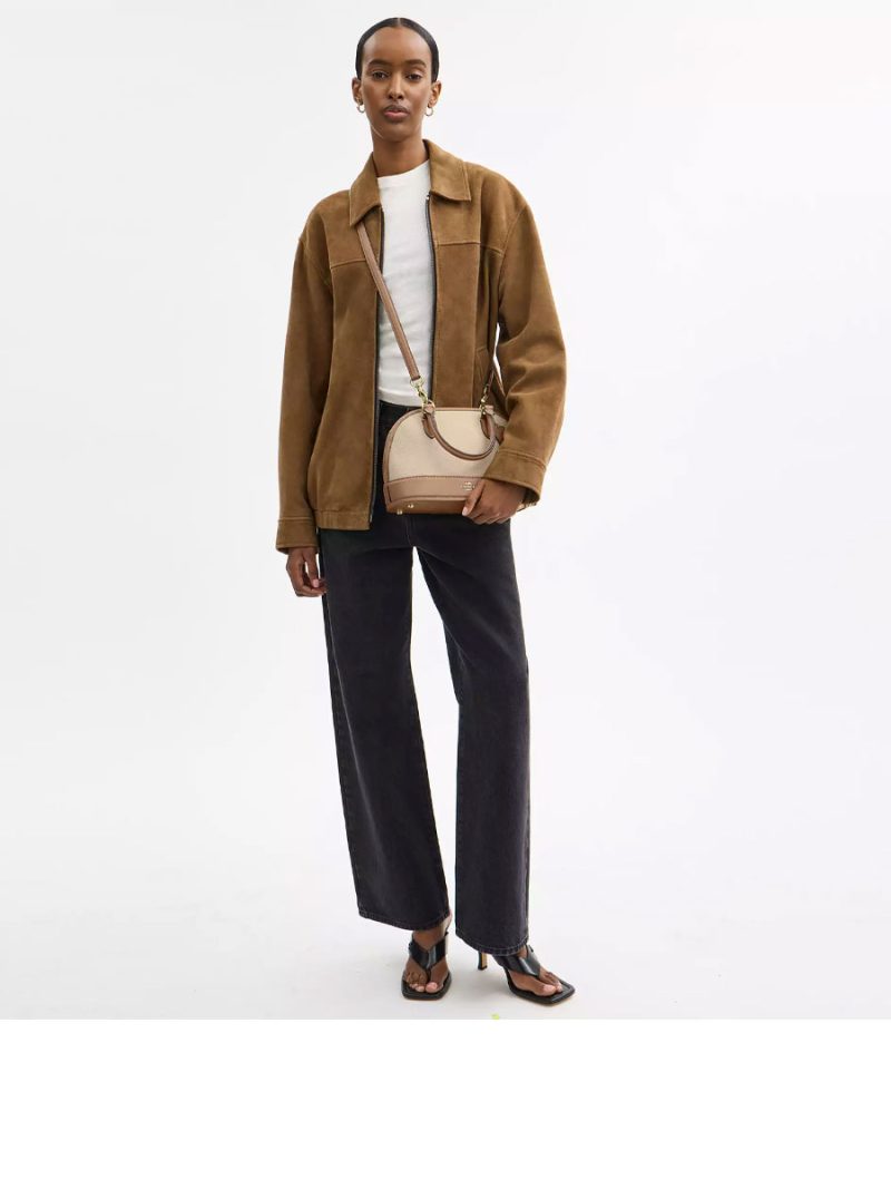 COACH Sabrina Satchel Bag In Colorblock - Image 6