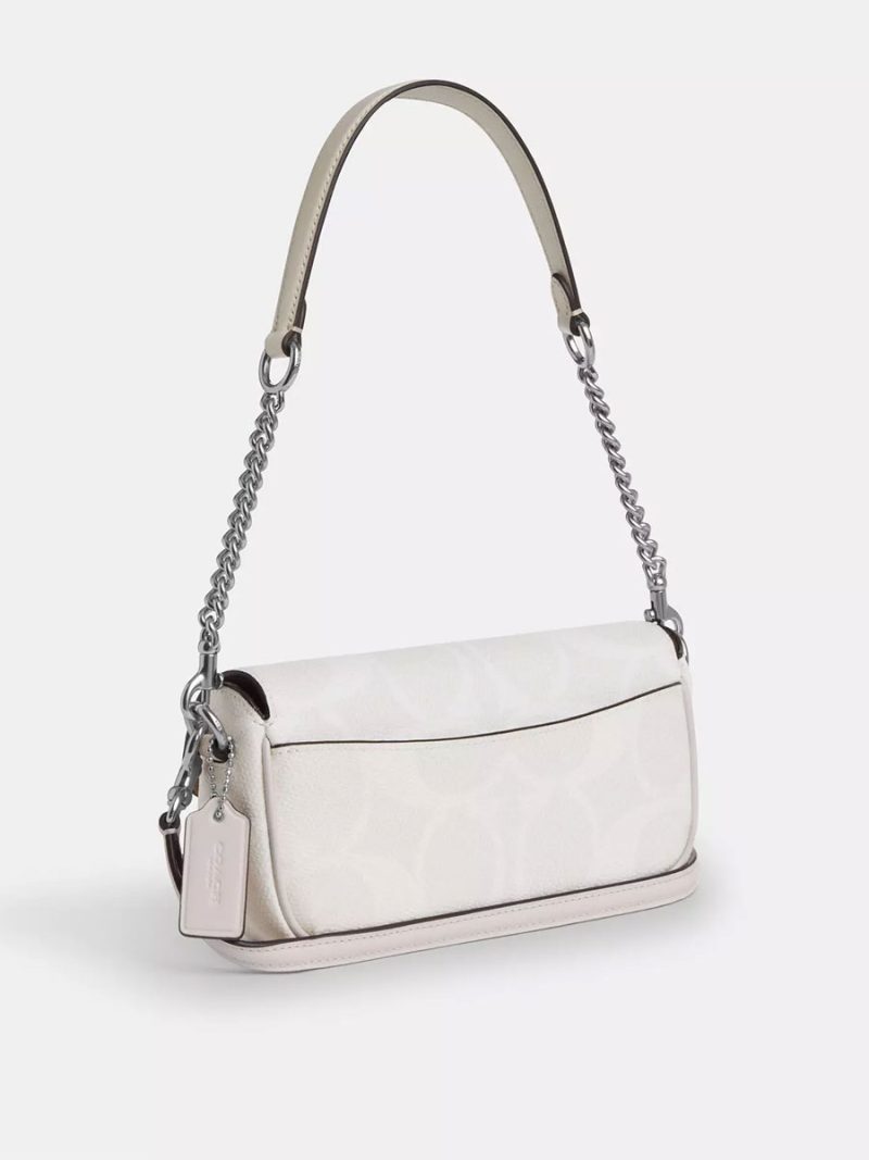 COACH Hailey Flap Bag In Signature Canvas - Image 3