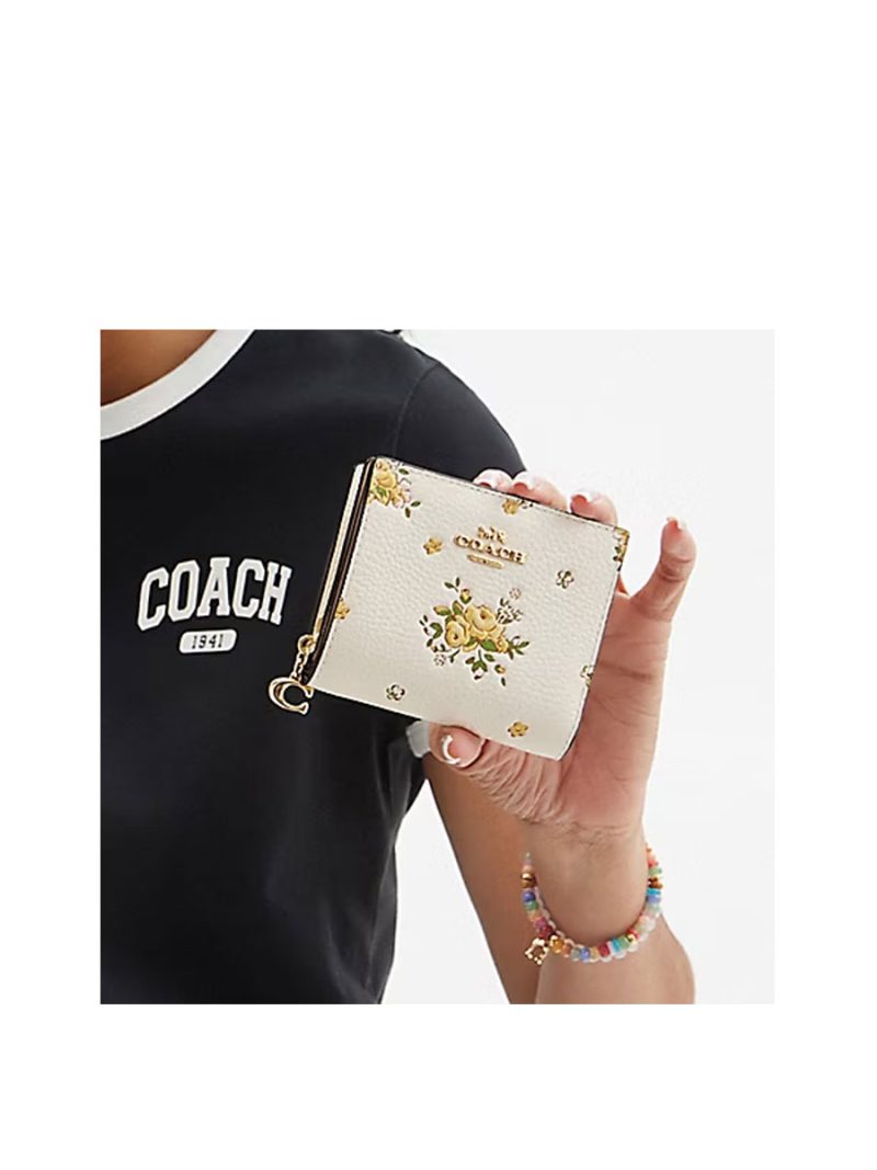 COACH Wallet With Floral Print - Image 4