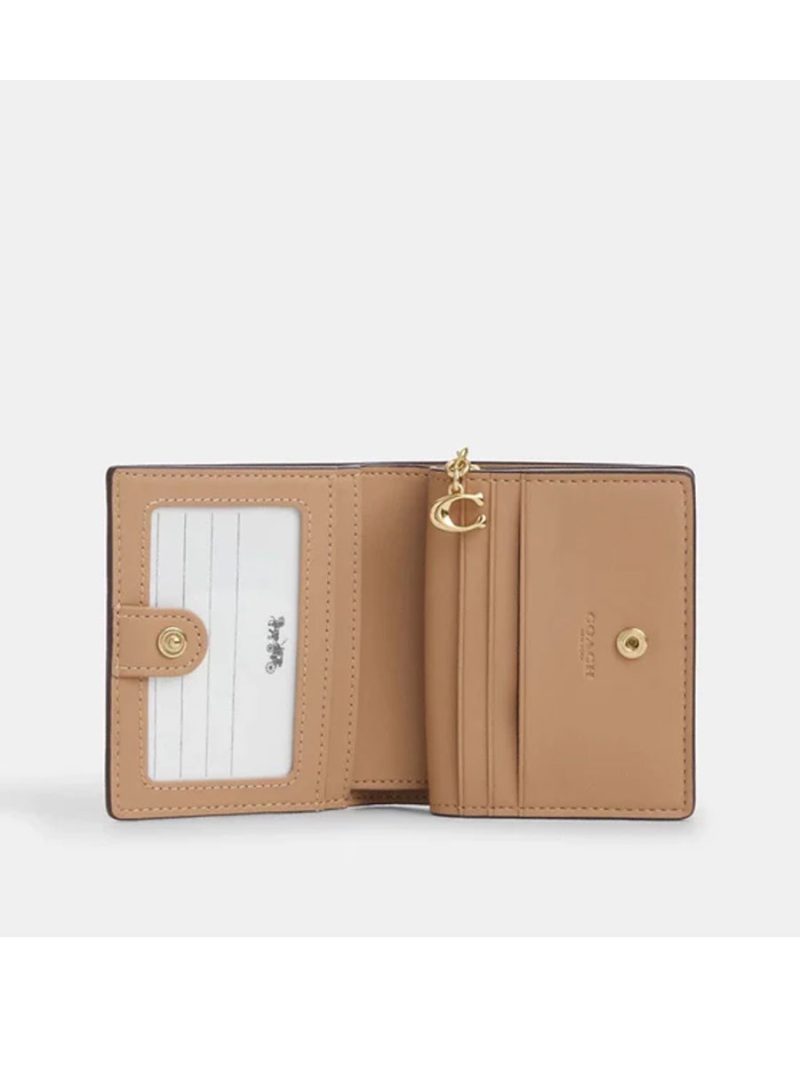 COACH Snap Wallet With Floral Applique - Image 2