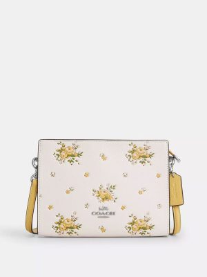 COACH Slim Crossbody Bag With Floral Print