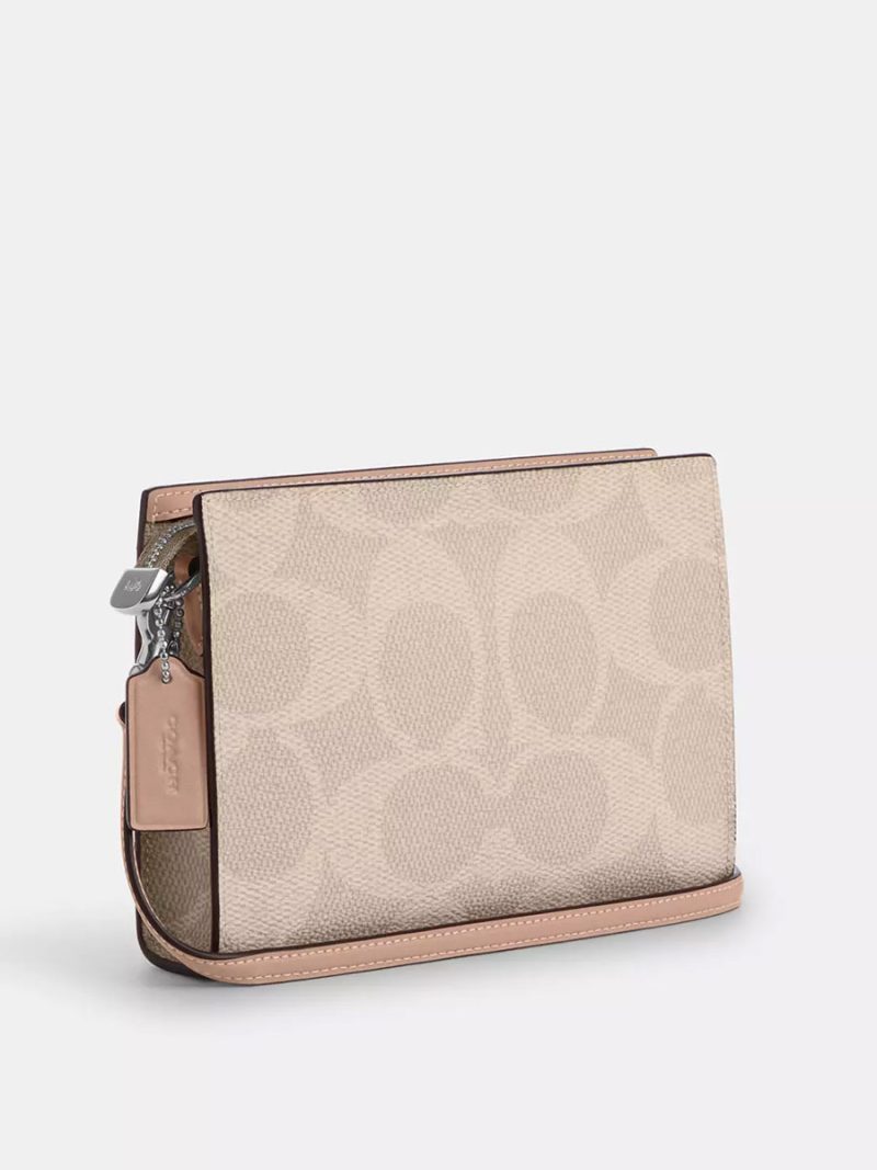 COACH Slim Crossbody Bag In Signature Canvas - Image 3