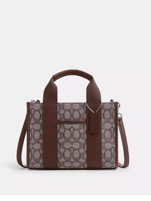 COACH Smith Tote Bag 24 In Signature Jacquard