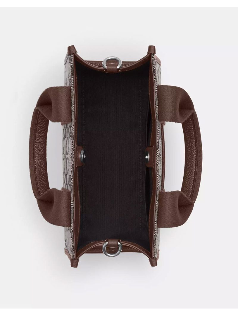 COACH Smith Tote Bag 24 In Signature Jacquard - Image 2