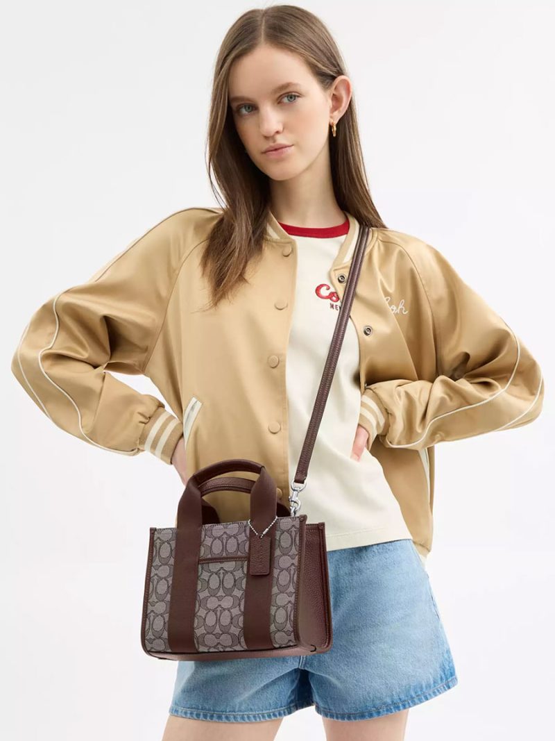 COACH Smith Tote Bag 24 In Signature Jacquard - Image 5