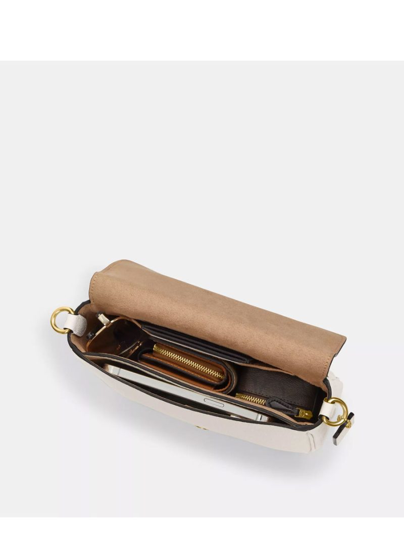 COACH Amelia Saddle Bag With Signature Canvas - Image 2