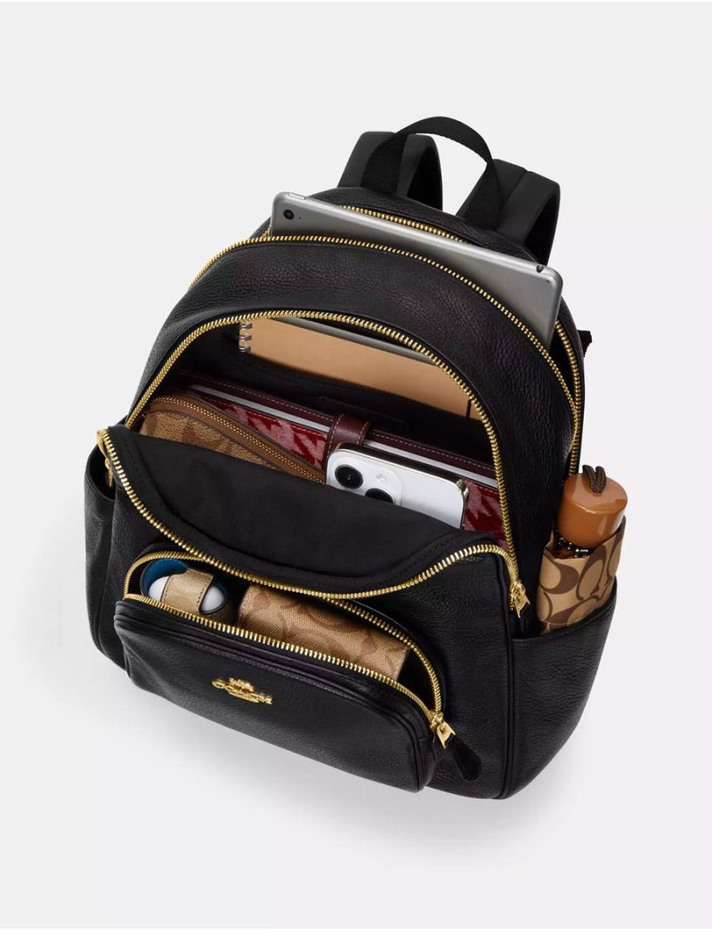 COACH Court Backpack With Strawberry Print - Image 2