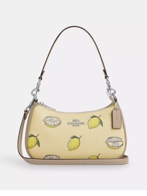 COACH Teri Shoulder Bag With Lemon Print