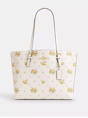 COACH Mollie Tote Bag With Floral Print