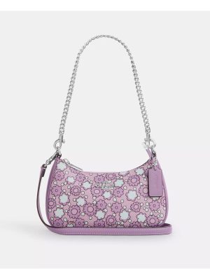 COACH Teri Mini Crossbody Bag With Floral Print