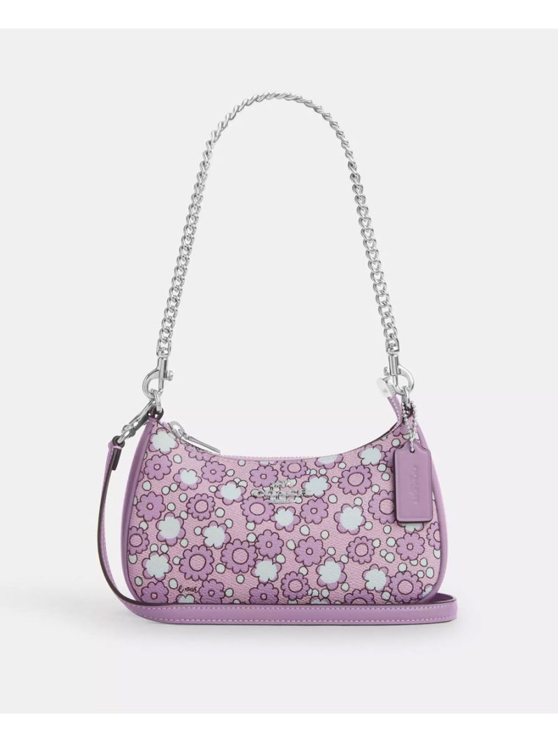 COACH Teri Mini Crossbody Bag With Floral Print