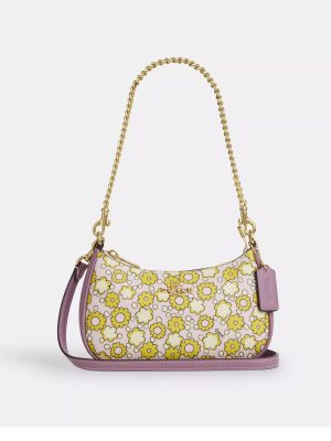 COACH Teri Mini Crossbody Bag With Floral Print