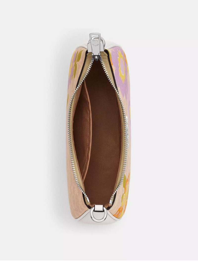 COACH Teri Shoulder Bag In Signature Canvas With Floral Print - Image 3