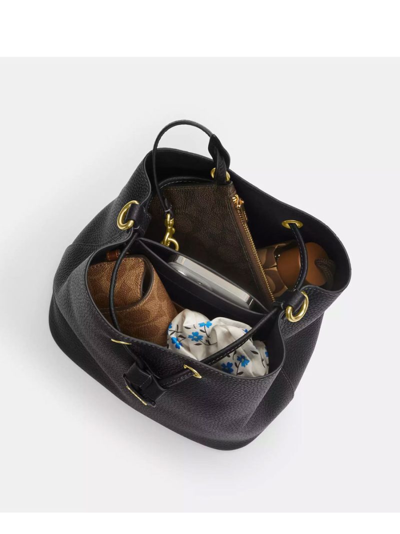 COACH Rowan Bucket Bag In Signature Canvas - Image 2