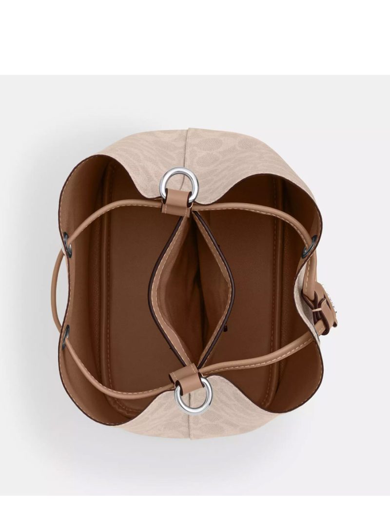 COACH Rowan Bucket Bag In Signature Canvas - Image 3