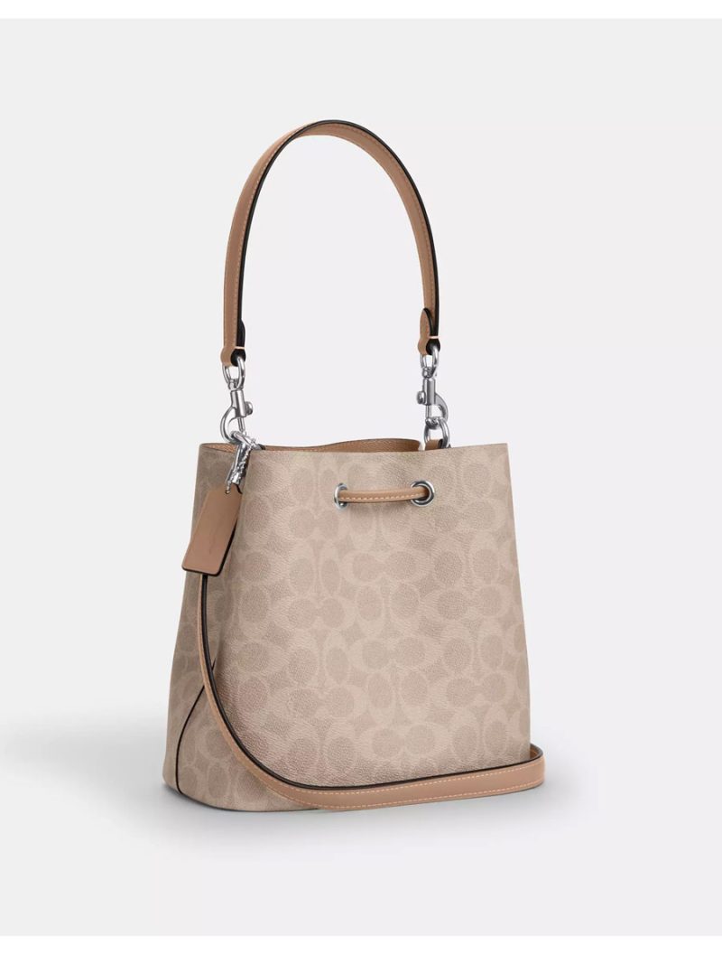 COACH Rowan Bucket Bag In Signature Canvas - Image 4
