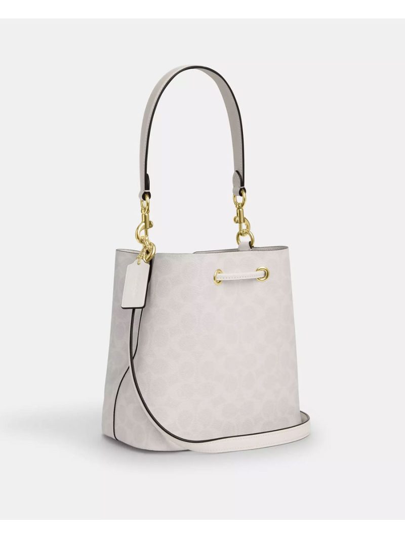 COACH Rowan Bucket Bag In Signature Canvas - Image 4