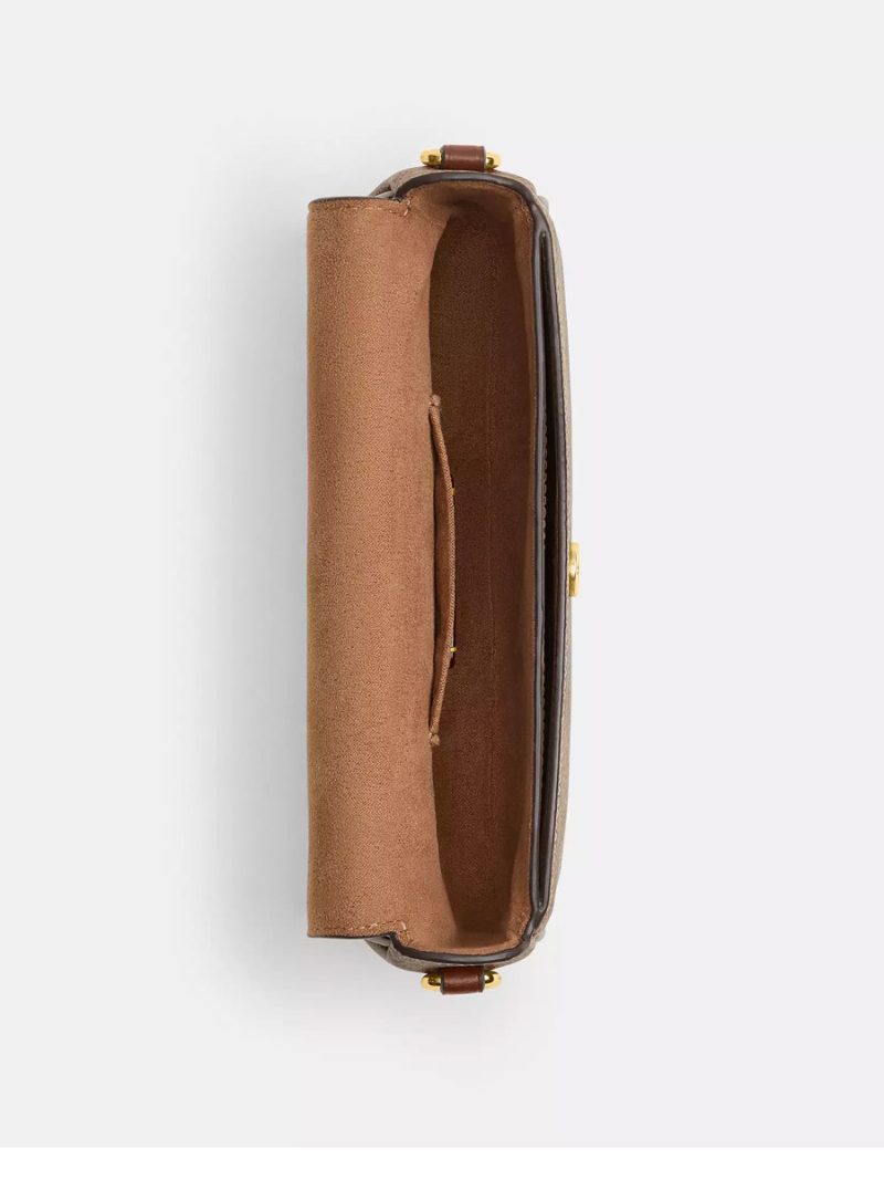 COACH Hailey Flap Bag In Signature Canvas - Image 2