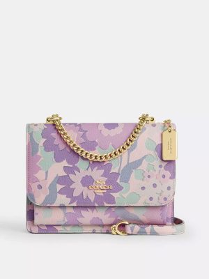 COACH Klare Crossbody Bag With Floral Print