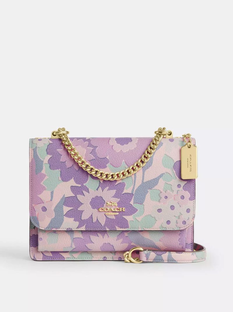 COACH Klare Crossbody Bag With Floral Print