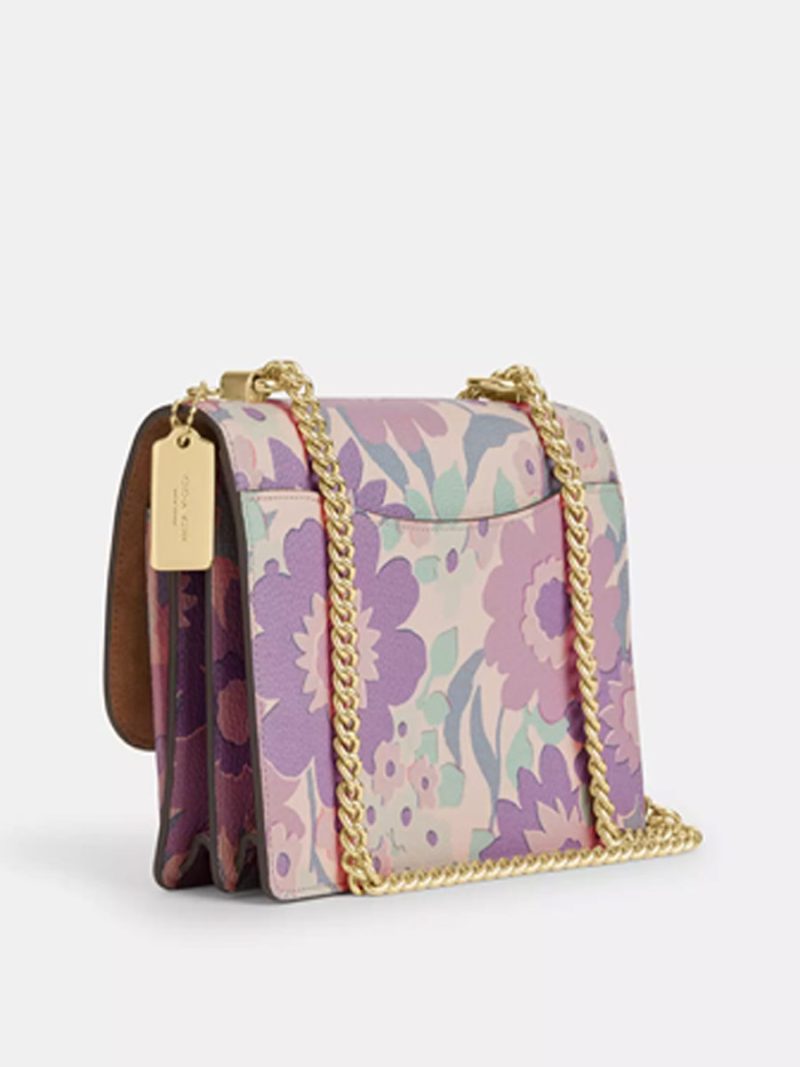 COACH Klare Crossbody Bag With Floral Print - Image 4