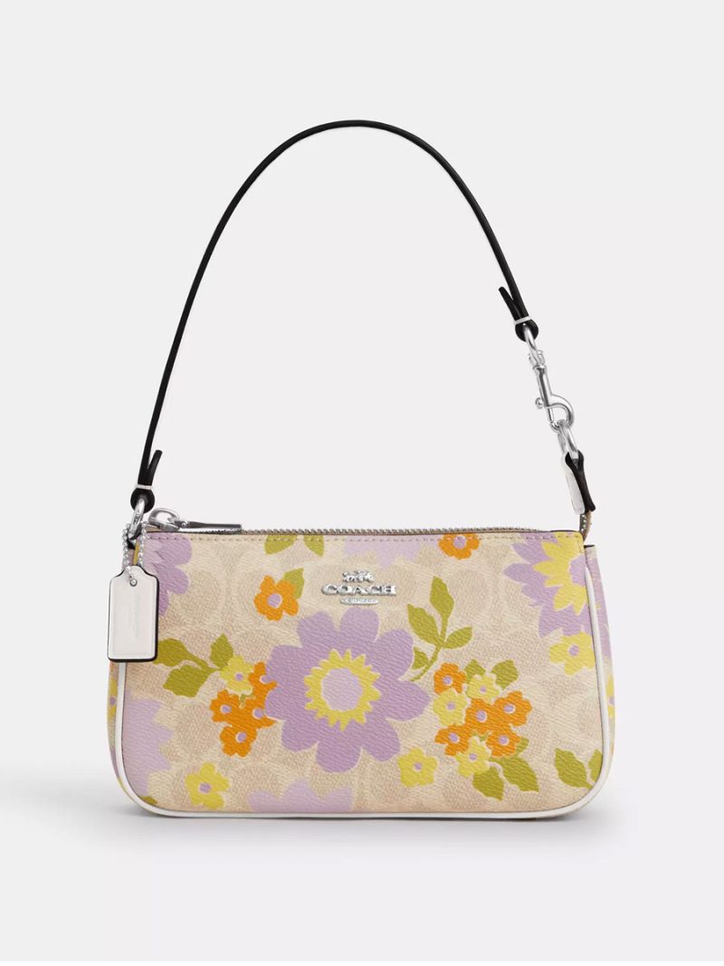 COACH Nolita 19 In Signature Canvas With Floral Print
