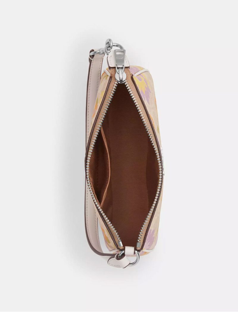 COACH Nolita 19 In Signature Canvas With Floral Print - Image 2