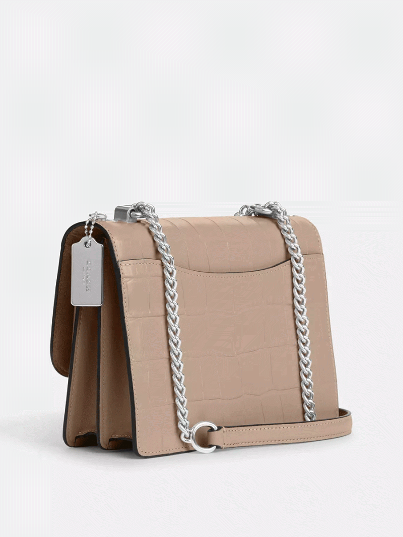 COACH Croc Embossed Leather Klare Crossbody - Image 3