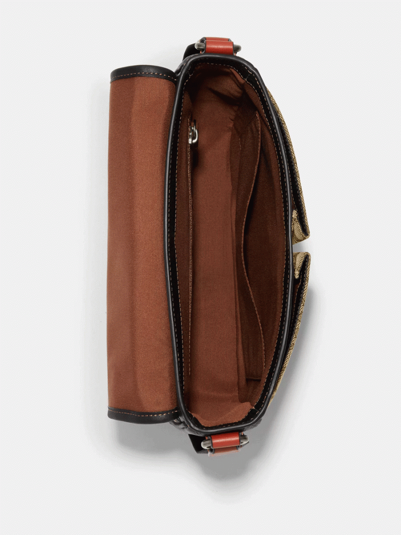 COACH Sprint Map Bag 25 In Signature Jacquard - Image 2