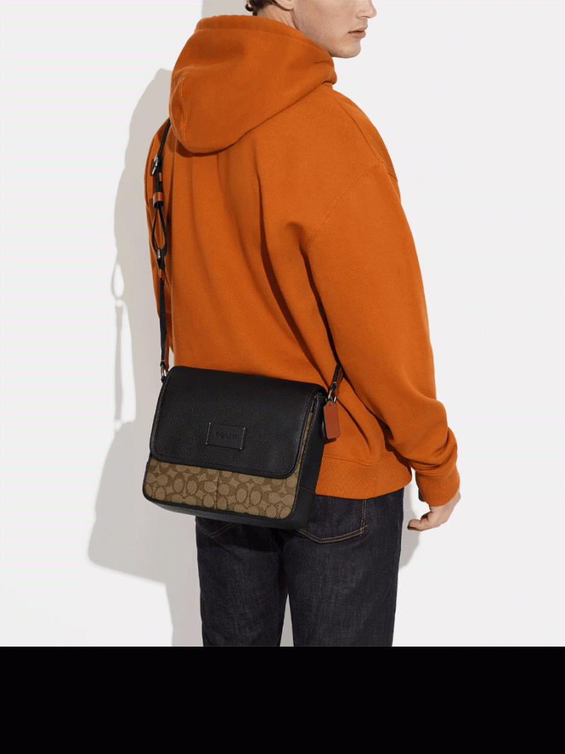 COACH Sprint Map Bag 25 In Signature Jacquard - Image 4