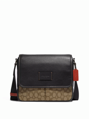COACH Sprint Map Bag 25 In Signature Jacquard