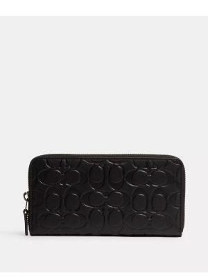 COACH Accordion Wallet In Signature Leather