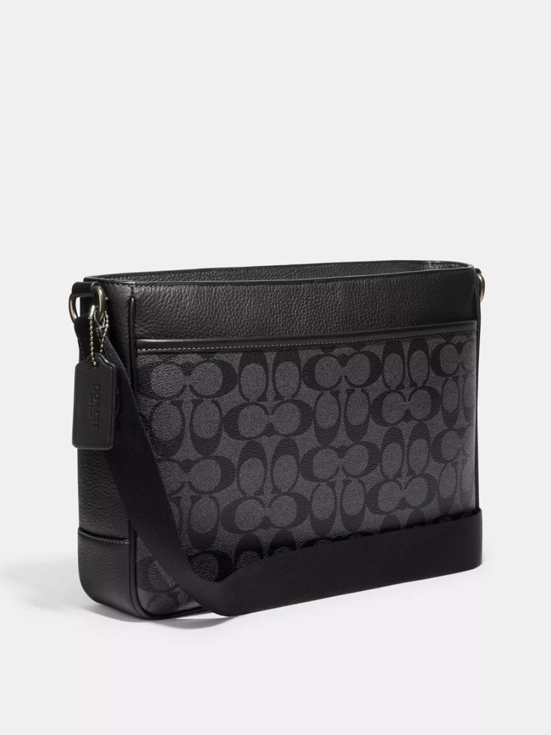 COACH District Crossbody In Signature Canvas - Image 4