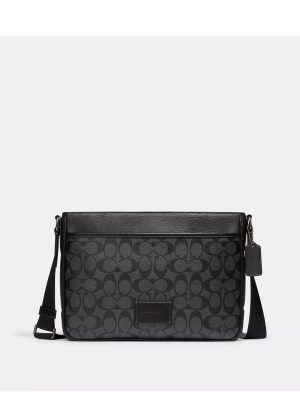 COACH District Crossbody In Signature Canvas