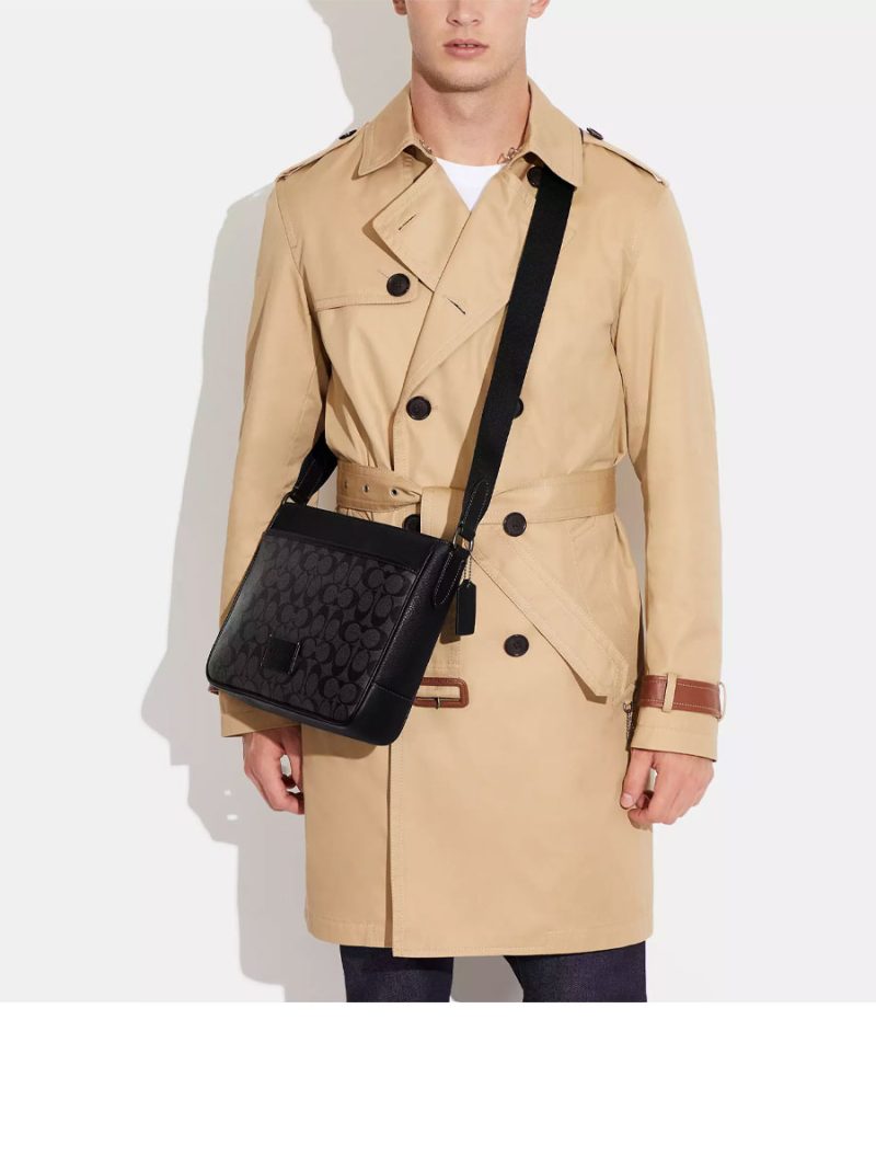 COACH District Crossbody In Signature Canvas - Image 5